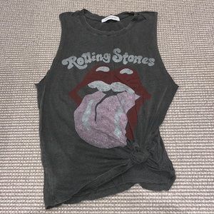 rolling stones tank top size medium